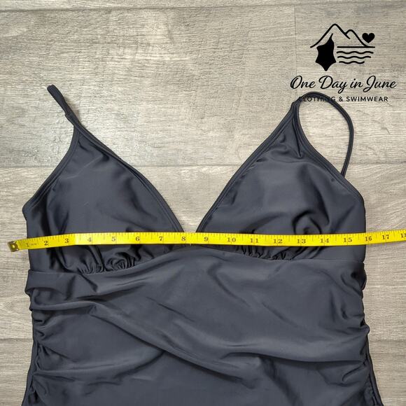 Cupshe V Neck Tummy Control One Piece Swimsuit Size XL - Picture 5 of 7
